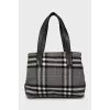 Vintage mini bag in signature print