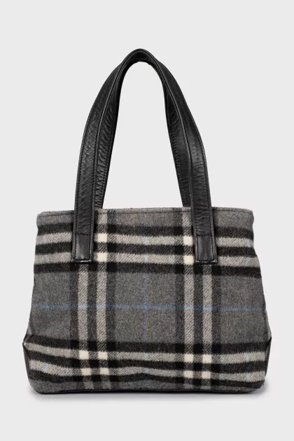 Vintage mini bag in signature print