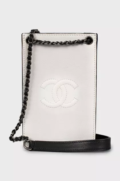 Mini bag with embroidered logo