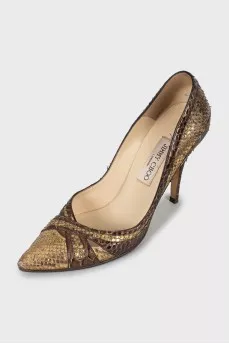Snakeskin shoes