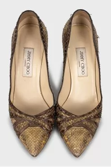 Snakeskin shoes