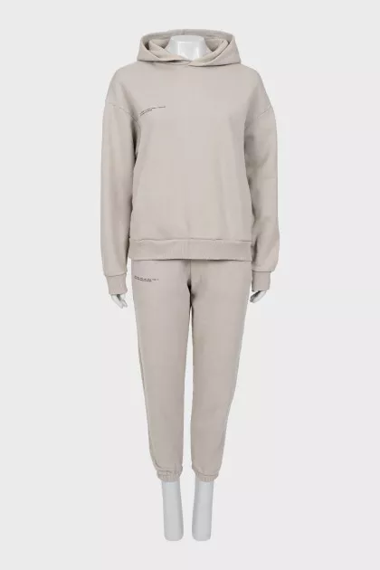 Beige tracksuit