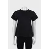 Black oversized T-shirt