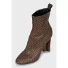 Silhouette ankle boots