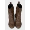 Silhouette ankle boots