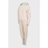Beige tracksuit