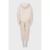 Beige tracksuit