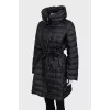 Waisted quilted jacket