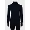 Blue cashmere sweater