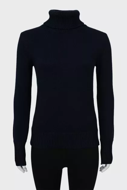 Blue cashmere sweater