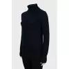 Blue cashmere sweater