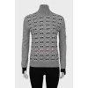 Cashmere golf in print