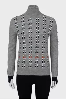 Cashmere golf in print