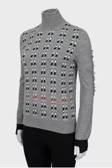 Cashmere golf in print