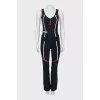 Sleeveless ski overalls