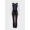 Sleeveless ski overalls