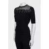 Fitted wool T-shirt