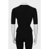 Fitted wool T-shirt