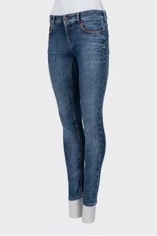 Сині джинси skinny fit