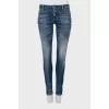 Low-rise skinny jeans