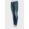 Low-rise skinny jeans