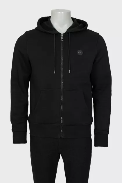 Men's black sweatshirt
