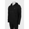 Men's black sweatshirt