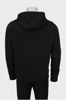 Men's black sweatshirt