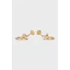 Juste un Clou gold earrings