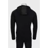 Men's sweatshirt with silver hardware