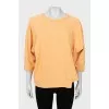 Yellow oversized sweatshirt
