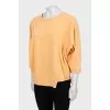 Yellow oversized sweatshirt
