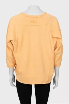 Yellow oversized sweatshirt