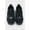 Men's sneakers with patch