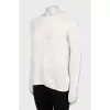 Milk cashmere sweater