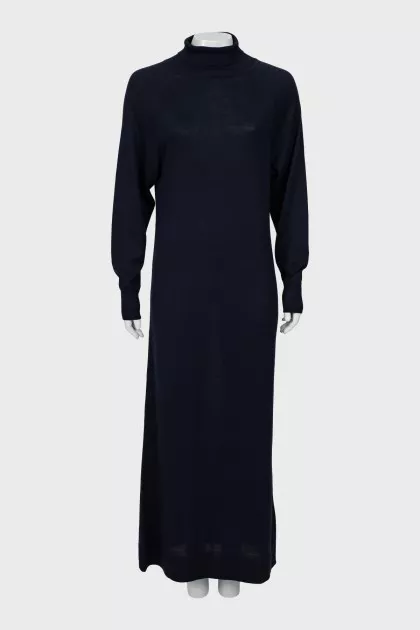 High neck maxi dress