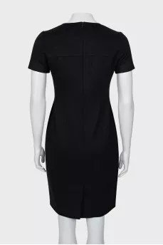 Fitted wool dress