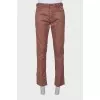 Men's brown jeans