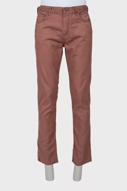 Men's brown jeans