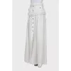 A-line maxi skirt with tag