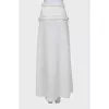 A-line maxi skirt with tag