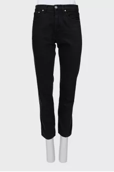 Черные джинсы slim fit