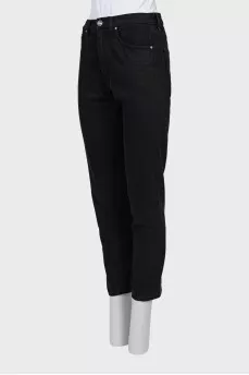Черные джинсы slim fit