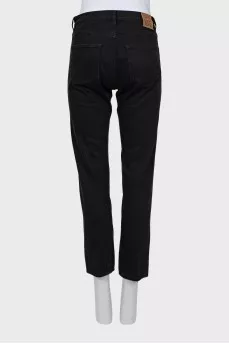 Черные джинсы slim fit