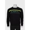 Men's sweatshirt with brand logo