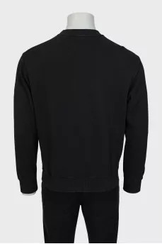 Men's sweatshirt with signature print