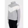 Cashmere turtleneck sweater