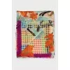 Cashmere scarf in floral print