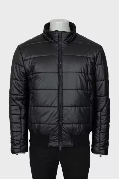 Men's black jacket