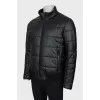 Men's black jacket